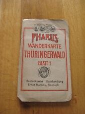 Alte pharus wanderkarte gebraucht kaufen  Radeberg