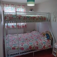 Bunk beds white for sale  BEDWORTH