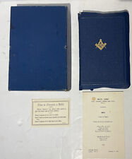 Masonic bible 1950s for sale  SOUTHAMPTON