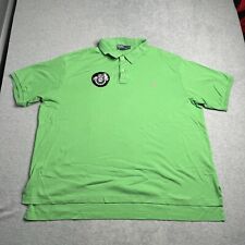 Polo Ralph Lauren Polo Shirt Mens 3XB XXXB Big Green Embroidered Golf Rugby Pony for sale  Shipping to South Africa