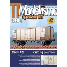 Tutto Treno Modellismo TTMkit N. 02 - Carro HG isotermico HO 1:87 comprar usado  Enviando para Brazil
