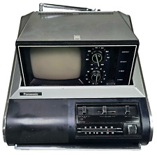 Vintage Panasonic TR-475  Pop up Screen B&W TV With AM/FM Radio from Mid 70's for sale  Shipping to South Africa