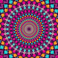 Kaleidoscope psychedelic visua for sale  KINGTON