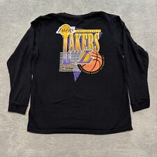 Camisa masculina Los Angeles Lakers grande preta retrô anos 90 ultra jogo NBA manga longa comprar usado  Enviando para Brazil