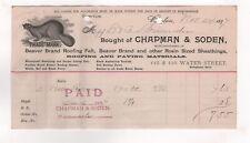 1897 chapman soden for sale  Waldoboro
