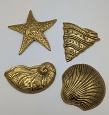 Vintage brass seashell for sale  Lincoln