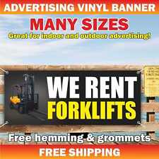 Rent forklifts advertising for sale  USA