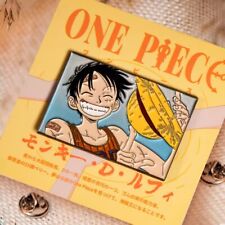 Broche Mochila One Piece Monkey D. Luffy Pin Metal Badge Presente Anime Raro , usado comprar usado  Enviando para Brazil