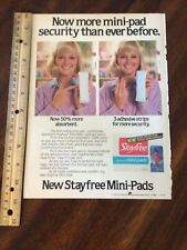 Stayfree maxi pads for sale  Hedgesville