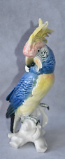 Vintage Large Volkstedt Karl Ens Cockatoo / Parrot Bird Figurine 28cm for sale  Shipping to South Africa
