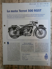 Moto terrot 500 d'occasion  Calonne-Ricouart