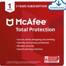 McAfee Total Protection 2024 | Software antivirus de seguridad en Internet | Descargar segunda mano  Embacar hacia Mexico