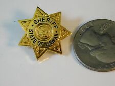 State hawaii sheriff for sale  Garrett