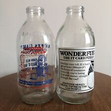 Vintage glass milk for sale  Shipping to Ireland