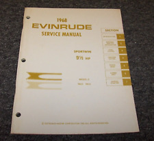 1968 evinrude 9.5 for sale  Walled Lake