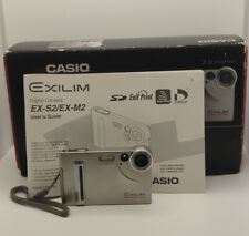 Câmera Digital Casio EXILIM EX-S2 2.0 MP Prata Não Testada *Leia a Descrição* comprar usado  Enviando para Brazil