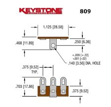 Keystone 809 ancoraggio usato  Folignano