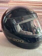 Capacete de motocicleta Shoei RF-200 rosto inteiro preto Snell M90 usado tamanho médio comprar usado  Enviando para Brazil