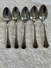 Oneida Rushmore Stainless Deluxe Flatware Teaspoons 6"  5 Pieces for sale  Shipping to South Africa