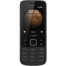 Nokia 225 (2020) Dual SIM Mobile Phone Buttons Mobile Phone Black Black USED for sale  Shipping to South Africa
