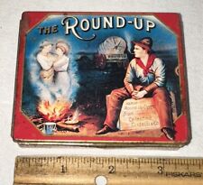 Antique round tin for sale  Harlan