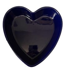Cobalt blue heart for sale  Albuquerque