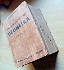 1945 manuale tecnico usato  Trapani