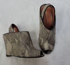 Rebecca Minkoff Sam Womens Genuine Snakeskin Leather Booties Shoes Size 6M for sale  Shipping to South Africa
