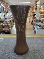 Silver Crest Sterling on Bronze Art Deco Vase 12" Arts & Crafts C 1920"s ~ MLS, used for sale  Shipping to South Africa