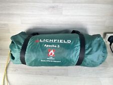 Lichfield Apache 3 Man Tent very nice Condition Complete With Bedroom Inserts for sale  Shipping to South Africa