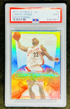 LeBron James 2004-05 Fleer E-XL excepcional #2 Cleveland Cavaliers PSA 9, usado segunda mano  Embacar hacia Argentina