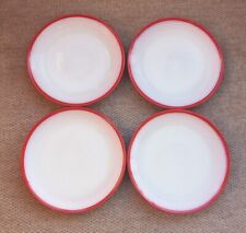 red dinner plates for sale  WYMONDHAM