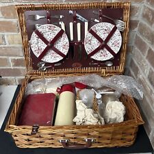 Optima Picnic Basket - Elegant, fully-equipped picnic set England Missing cup for sale  Shipping to South Africa