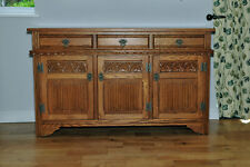 Stunning Wood Bros. English Old Charm Oak Sideboard Beautiful Original Condition for sale  GAINSBOROUGH