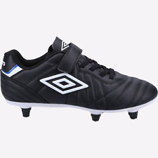 Używany, Umbro Speciali Liga Soft Ground Junior Football Boot Black na sprzedaż  Wysyłka do Poland
