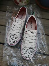 BN White Stuff Women's Piper Pimsoll Trainers 'White/Black' - Size UK6 for sale  Shipping to South Africa