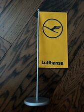 Lufthansa fahne reisebüro gebraucht kaufen  Fridolfing