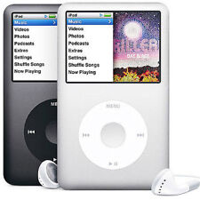 Brukt, Apple iPod classic 6th / 7th Generation Black / Silver - 160 GB / 120 GB / 80 GB til salgs  Frakt til Norway