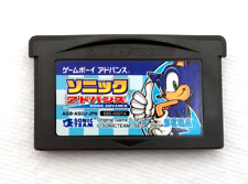 Sonic Advance 1 japonês Nintendo GameBoy Advance GBA testado AUTÊNTICO comprar usado  Enviando para Brazil