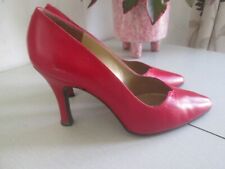 Roland Cartier - Red leather court shoes - size 3, used for sale  Shipping to South Africa