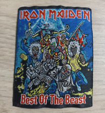 Usado, Iron Maiden Best of the Beast adesivo fino e leve para jaqueta de batalha colete de metal comprar usado  Enviando para Brazil