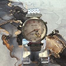 Bulova Regatta relógio feminino automático com detalhes em diamante 24 joias 32 mm) relógio 7000, usado comprar usado  Enviando para Brazil