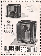 Pubblicita 1938 radio usato  Biella