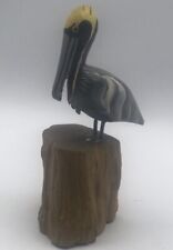 Wooden pelican sculpture for sale  Morgan Hill
