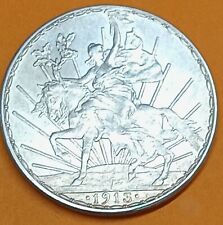 Moneda de México 1913 1 Peso Caballito Plata 0.900 Buen Estado  segunda mano  México