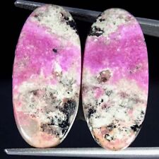 26.00Cts Natural Cobalto Calcite Pair Oval Cabochon Loose Gemstones for sale  Shipping to South Africa