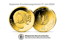 Euro münze biber gebraucht kaufen  Meine