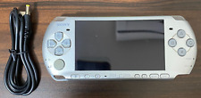 Consola Sony PSP 3000 Mystic Silver Cargador de Batería Set Funcionando Usado Japón segunda mano  Embacar hacia Argentina