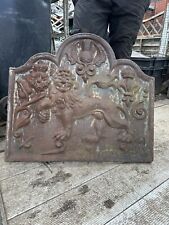 cast iron fire back for sale  STOKE-ON-TRENT