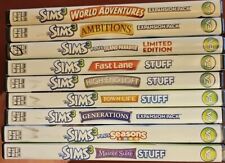 The Sims 3 PC Expansion (6 Game Lot) Loft Fast Lane Generation Seasons FREE SHIP for sale  Shipping to South Africa